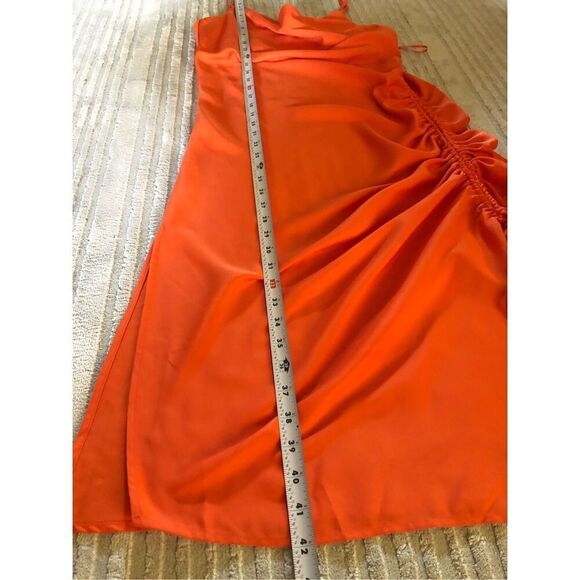 J.O.A Just One Answer New Orange Cocktail Dress Size S - Picture 9 of 12